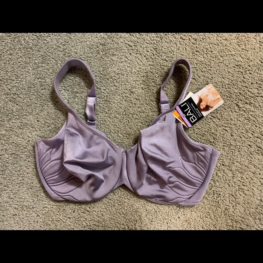 NWT Bali Underwire 38DD Light purple
